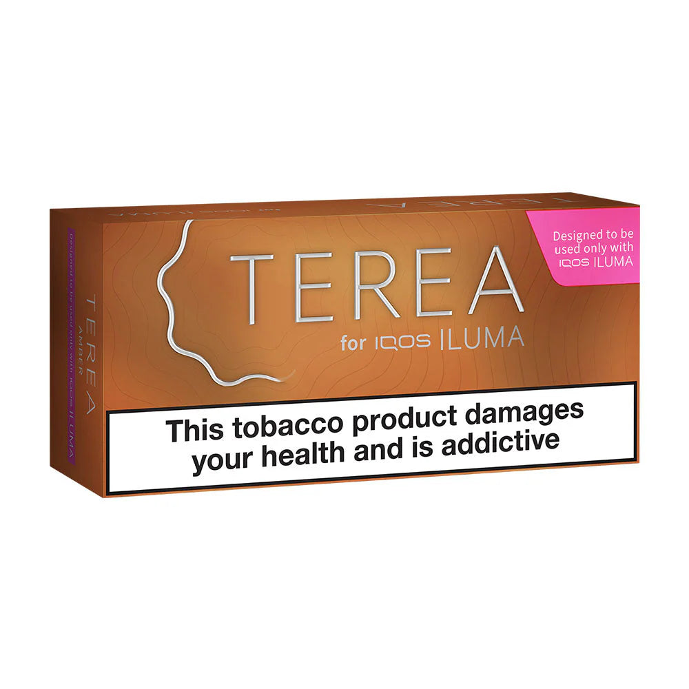 TEREA Amber IQOS Iluma - 200 Sticks (Carton)