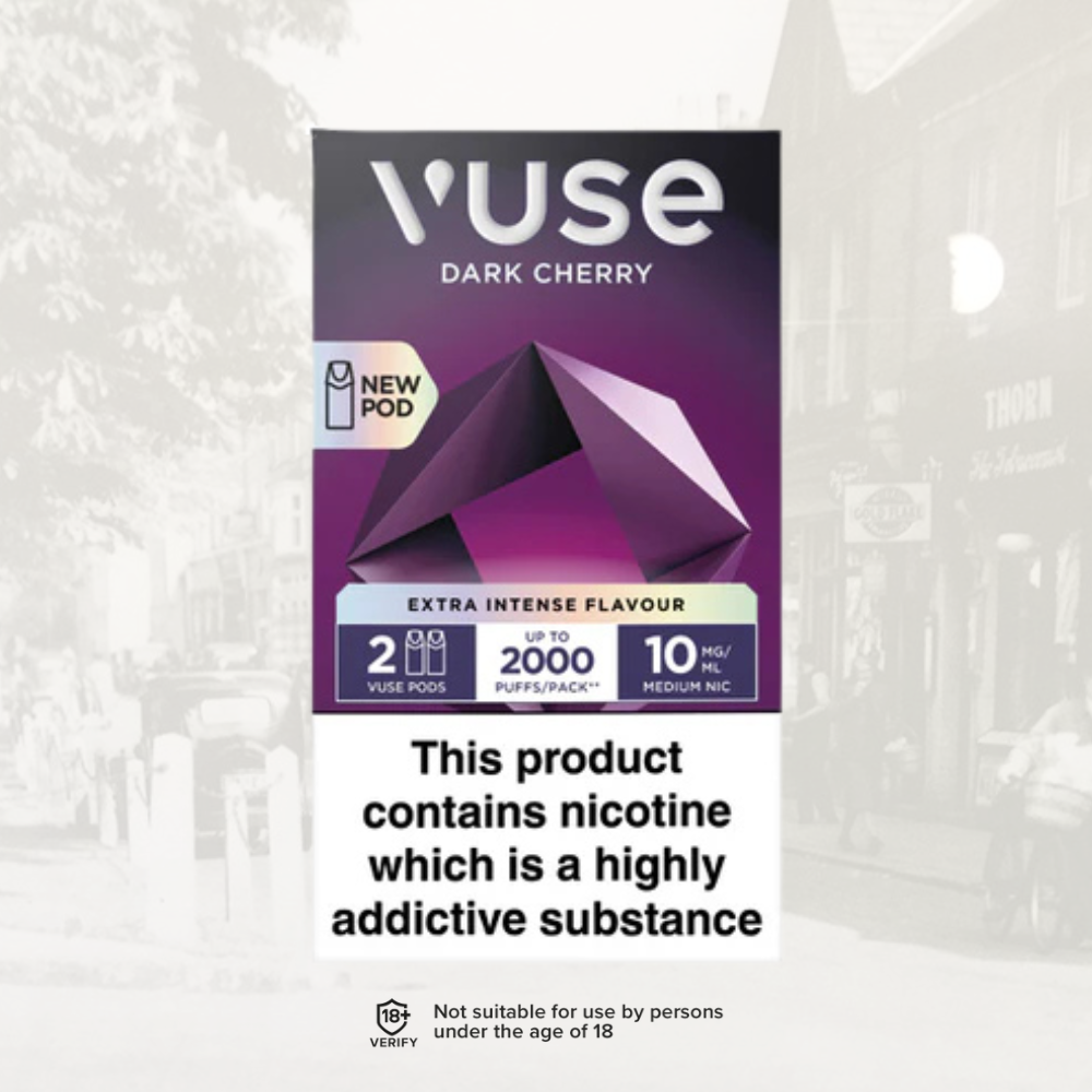 Vuse Dark Cherry ePods | 5 Packs - Full Box