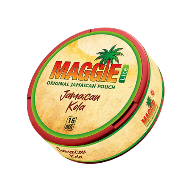 Jamaican Kola MAGGIE Nicotine Snus Pouches 16mg - 20 Pouches
