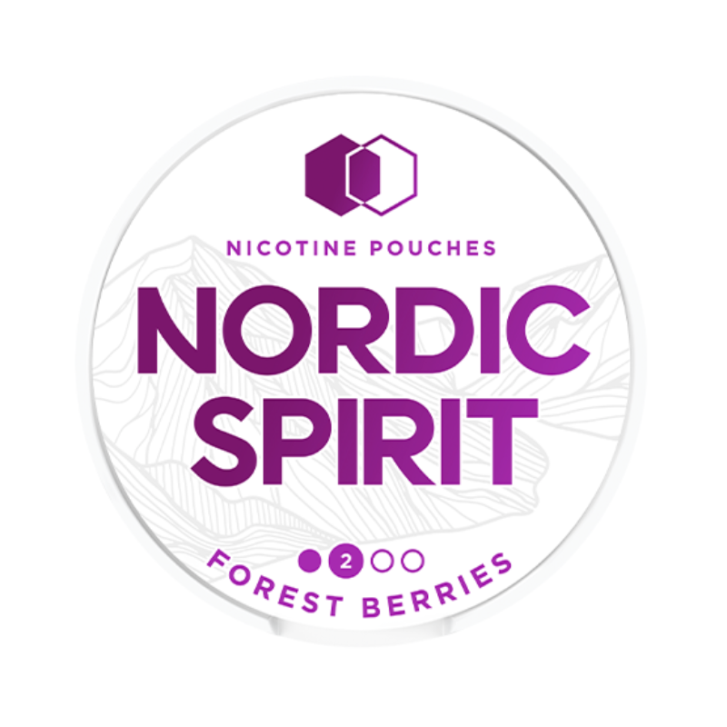Forest Berries Nordic Spirit Nicotine Snus Pouches 9mg - 20 Pouches