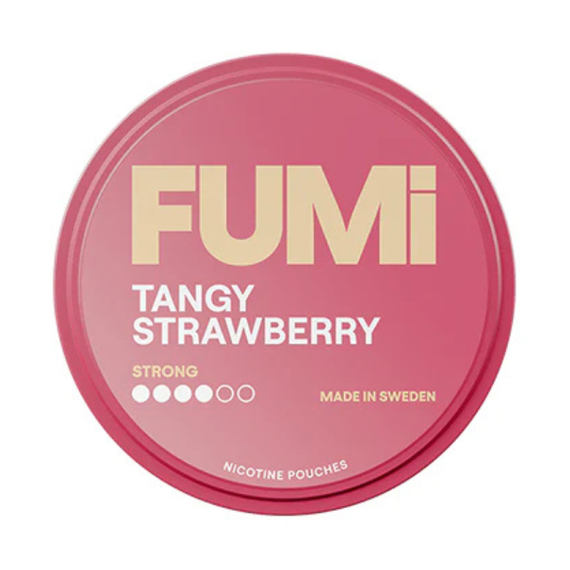 Tangy Strawberry FUMI Strong Nicotine Pouch 8mg - 20 Pouches