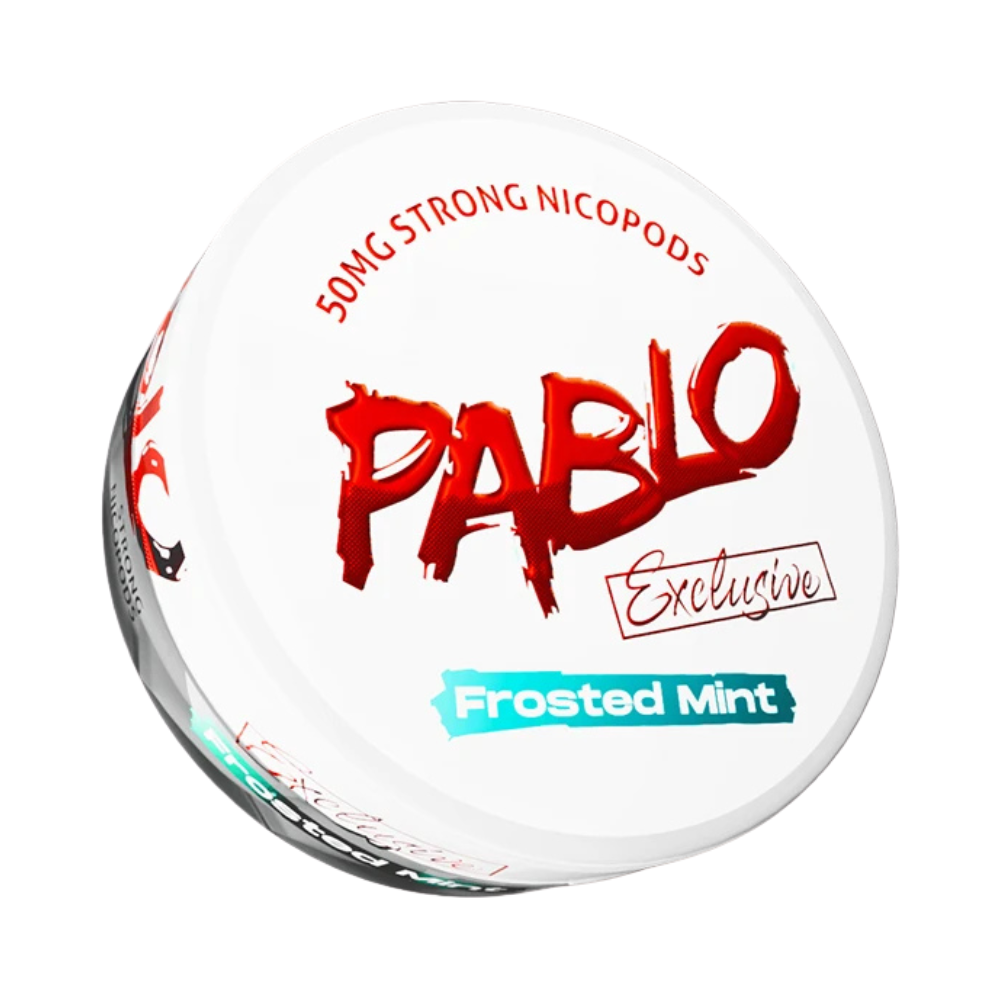 PABLO Frosted Mint Nicotine Pouches – 30mg