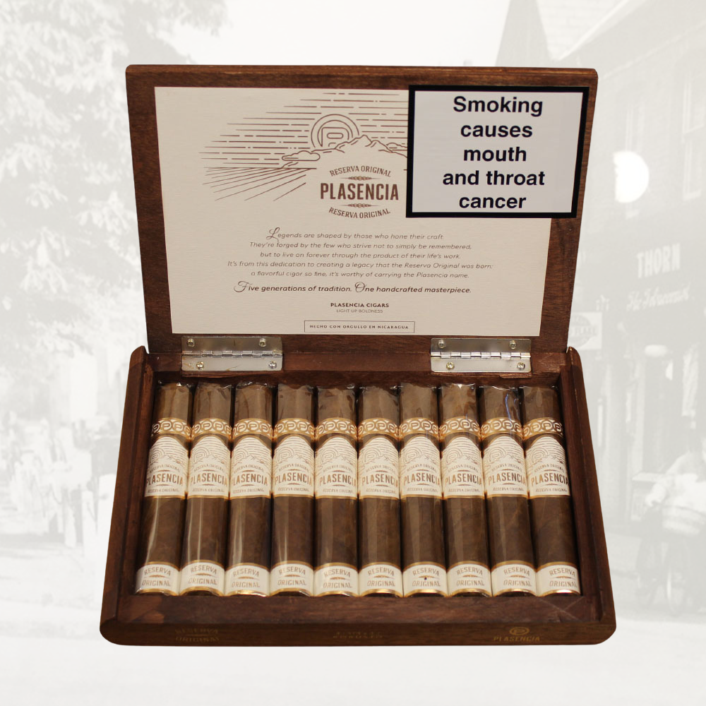 Plasencia Reserva Original Robusto Cigar - Box of 10