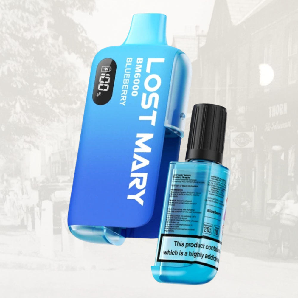 Lost Mary BM6000 Prefilled Vape Kit – Blueberry