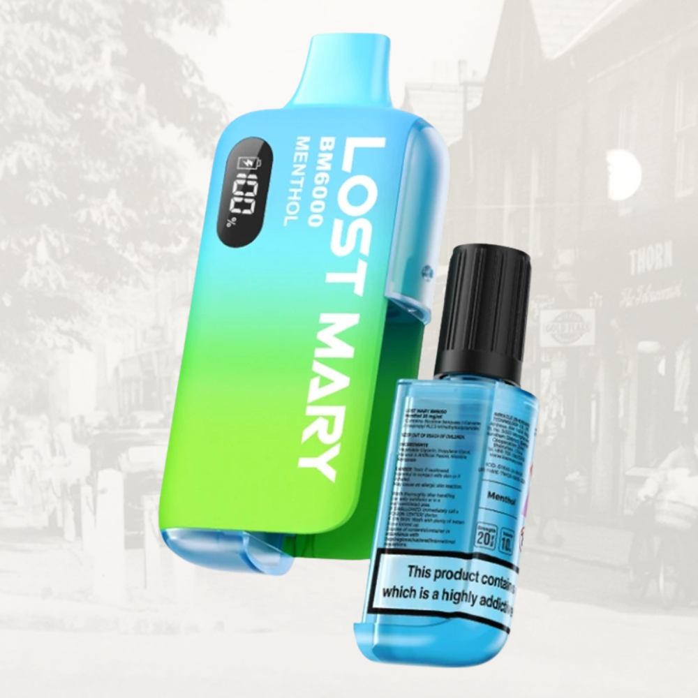 Lost Mary BM6000 Prefilled Vape Kit – Menthol