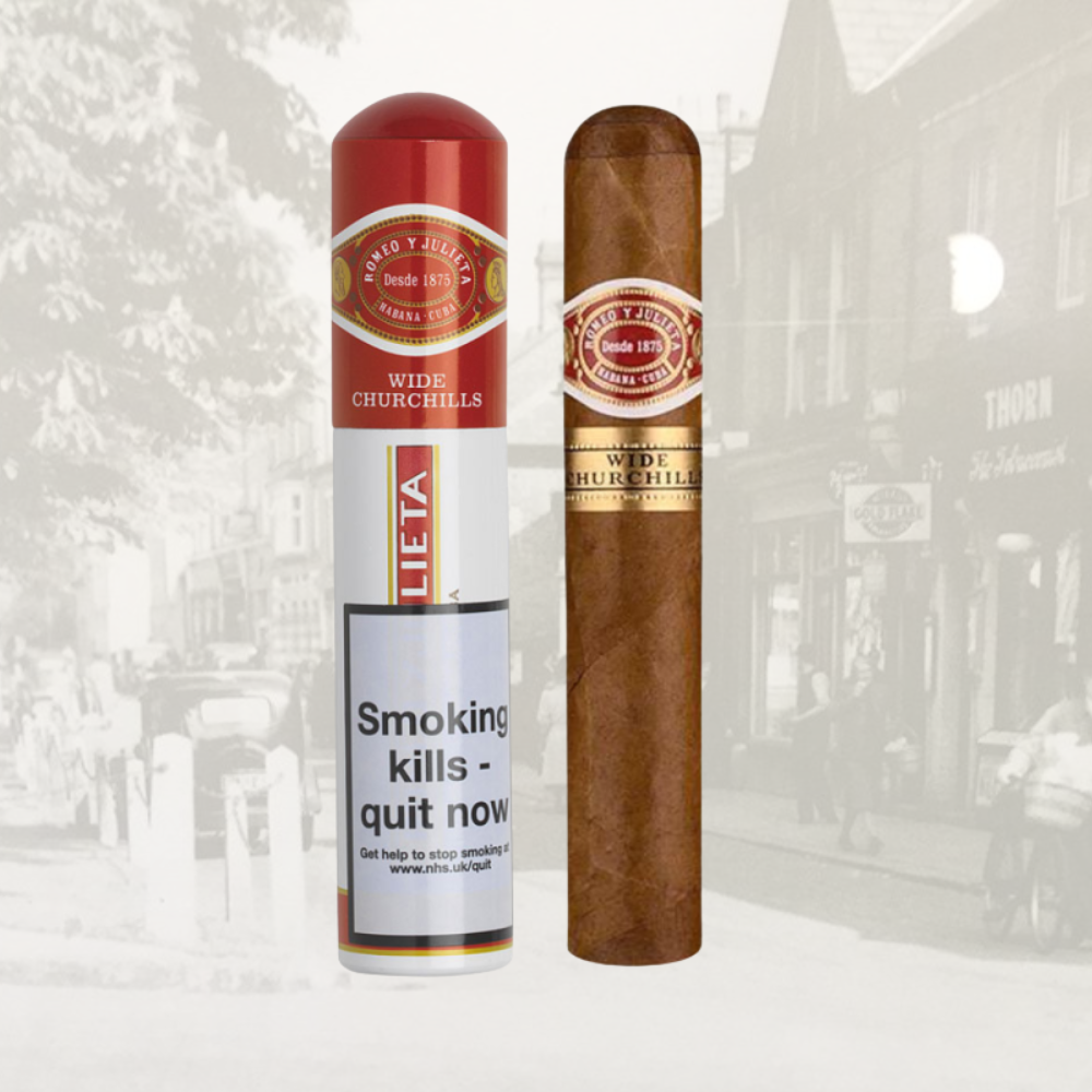 Romeo y Julieta Wide Churchill Tubed - Single Cigar
