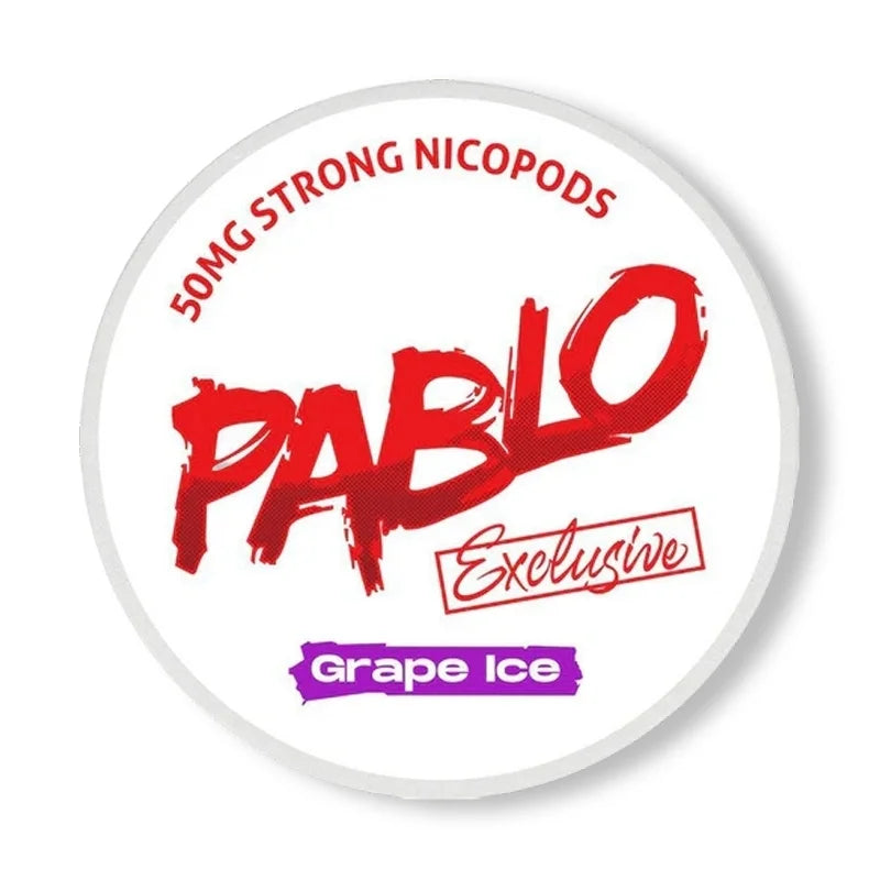 PABLO Grape Ice Nicotine Pouches – 30mg