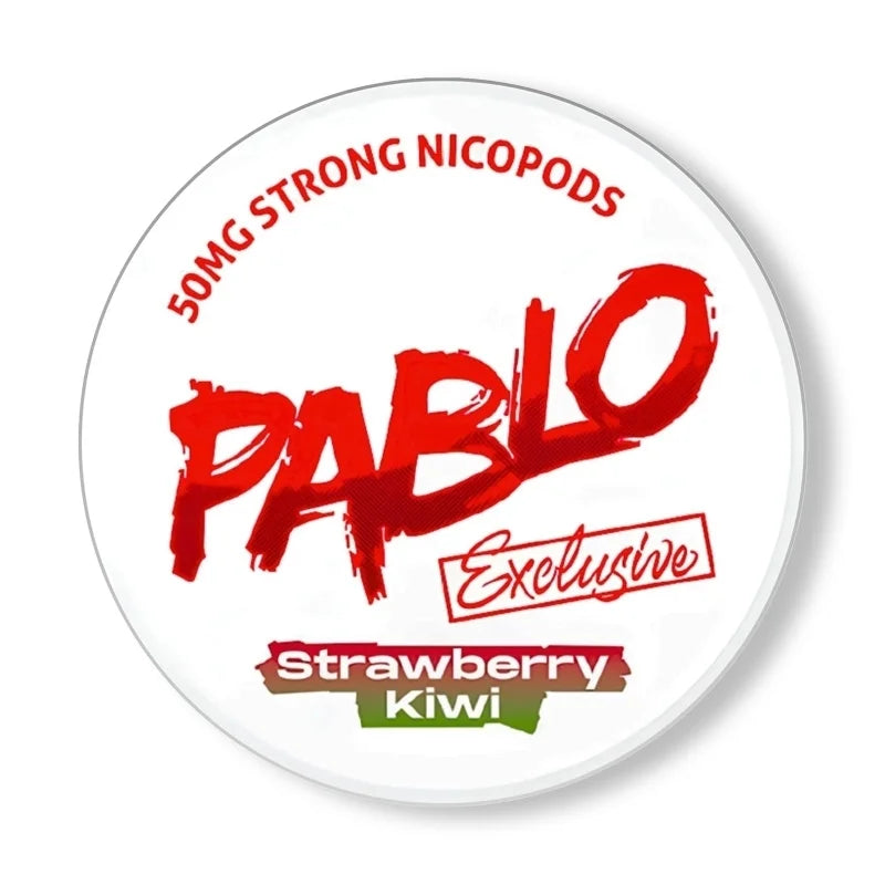 PABLO Strawberry Kiwi Nicotine Pouches – 30mg