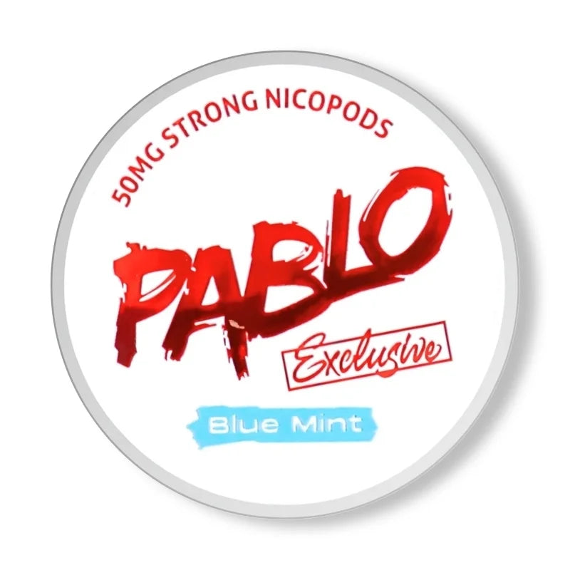 Blue Mint Pablo Exclusive Nicotine Pouches - 30mg