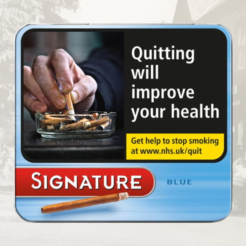 Signature Blue Cigarillos (Café Crème) - Pack of 10