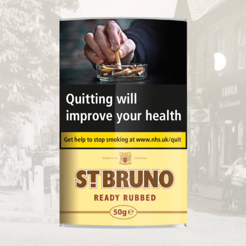 St Bruno Ready Rubbed Pipe Tobacco – 50g