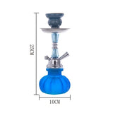 Al Malik Rabat Blue Shisha Pipe