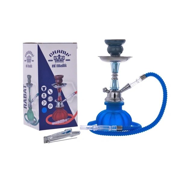 Al Malik Rabat Blue Shisha Pipe