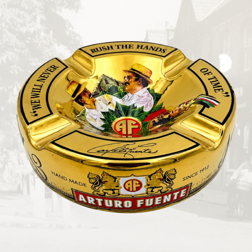 Arturo Fuente Hands of Time Ashtray - Gold