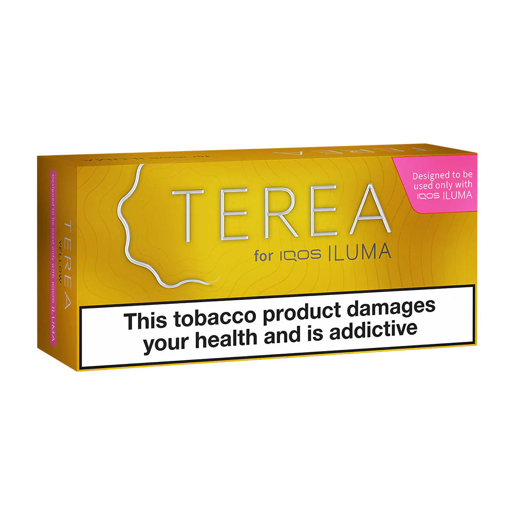 TEREA Yellow IQOS Iluma - 200 Sticks (Carton)