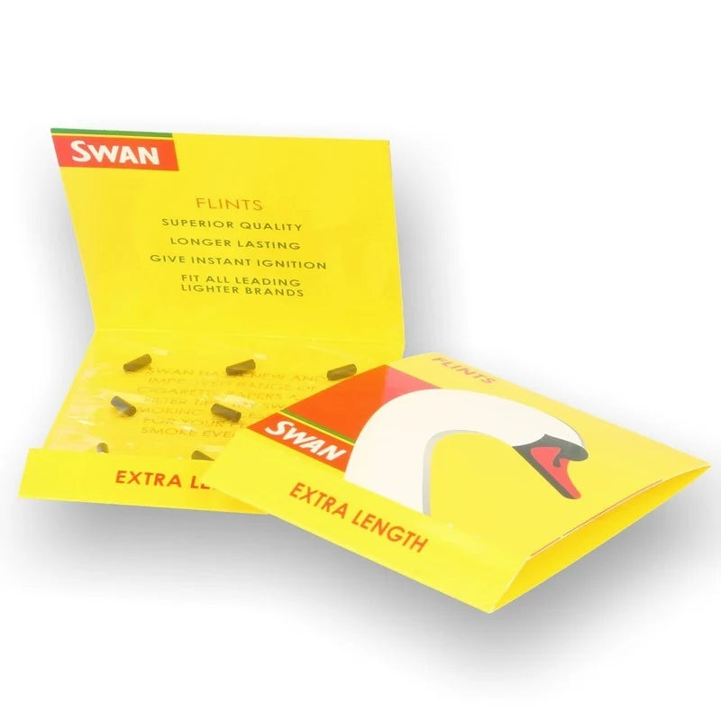 Swan Lighter Flints Extra Length - Pack of 9