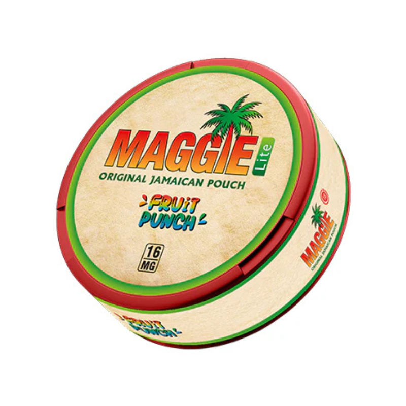 Fruit Punch MAGGIE Nicotine Snus Pouches 16mg - 20 Pouches