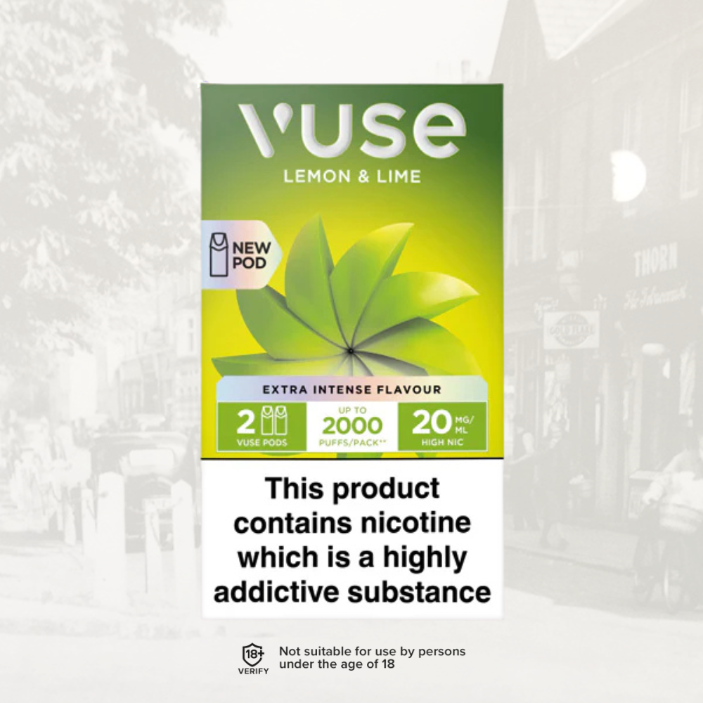 Vuse Lemon & Lime ePods - Full Box (5 Packs)