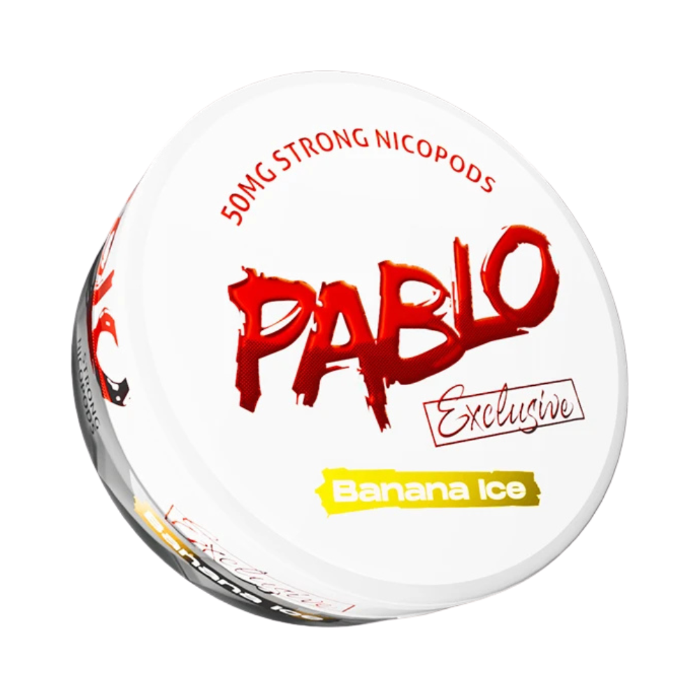 PABLO Banana Ice Nicotine Pouches – 30mg