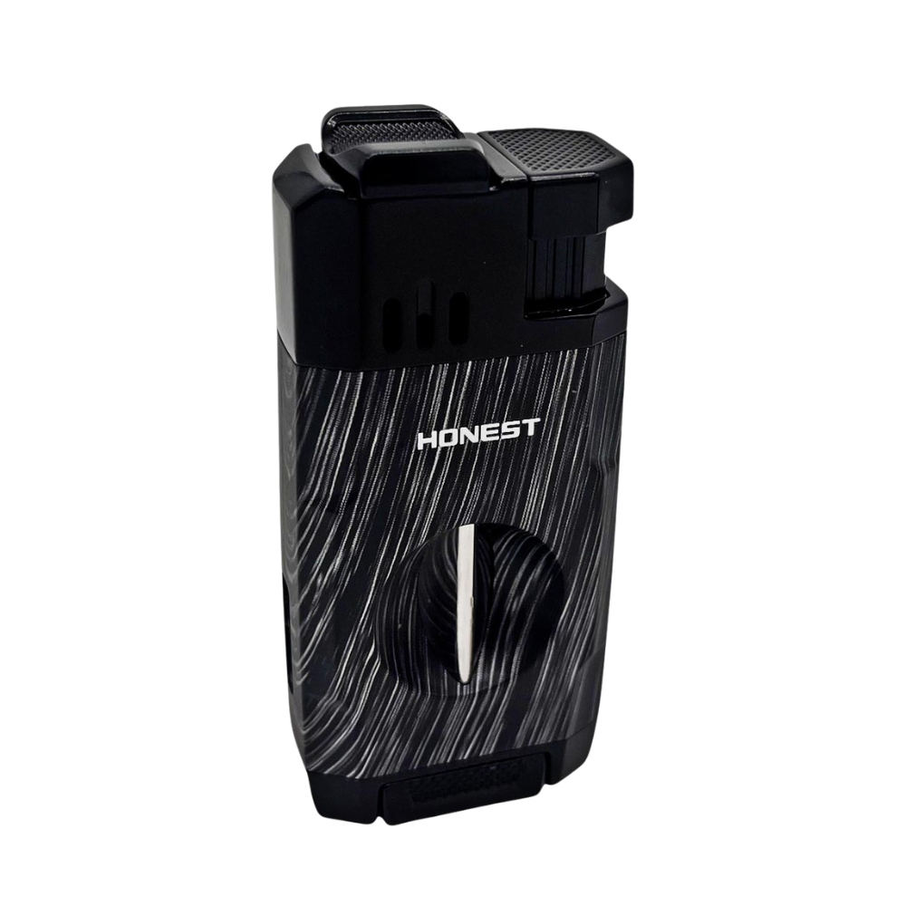 Honest Metropolitan Cigar Lighter with V Cutter