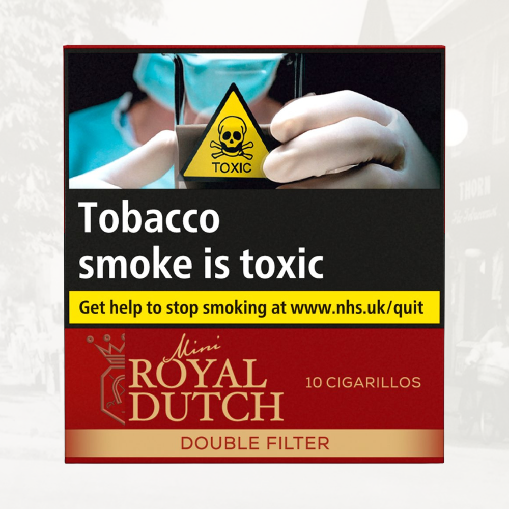 Royal Dutch Double Filter Cigarillos – Pack of 10