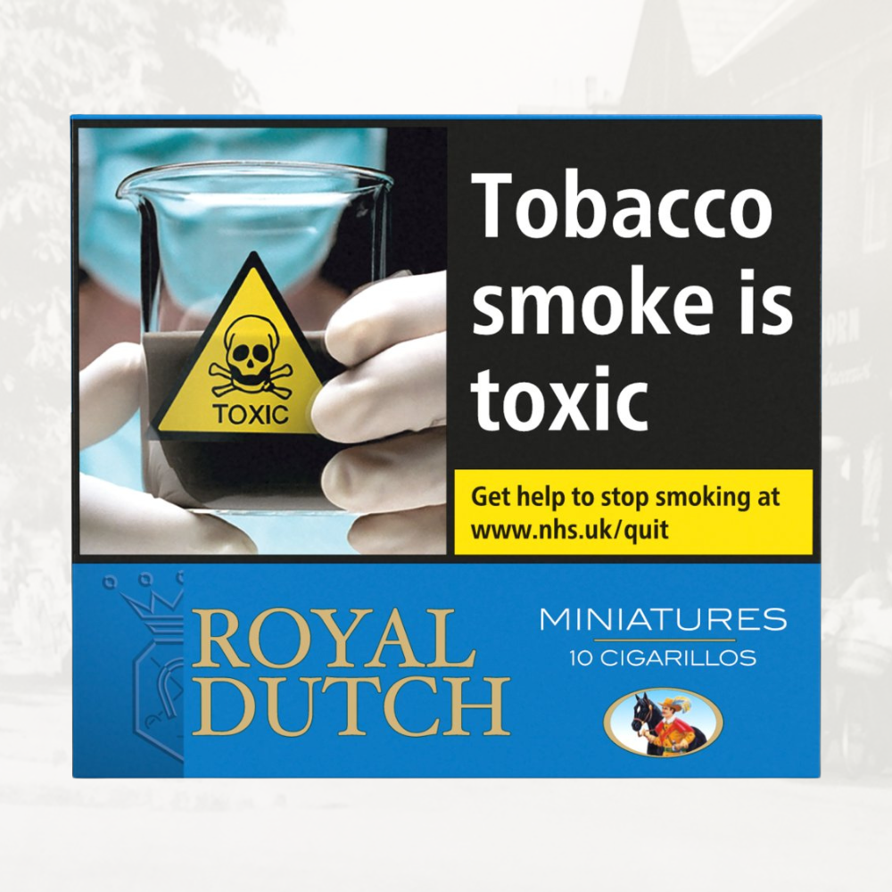 Royal Dutch Miniature Blue Cigarillos – Pack of 10