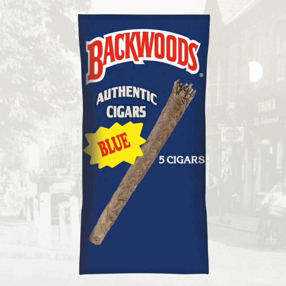 Backwoods Blue Cigars (Vanilla) - Pack of 5