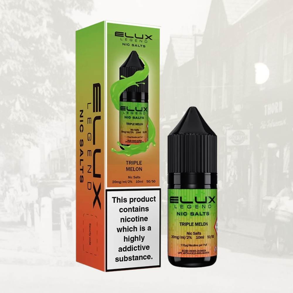 Elux Legend Nic Salt E-Liquid 20mg – Triple Melon