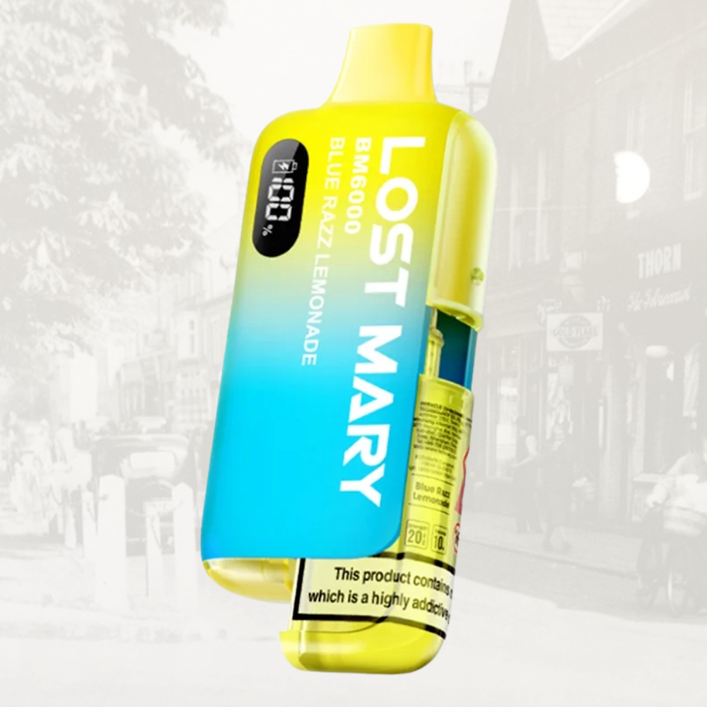 Lost Mary BM6000 Prefilled Vape Kit – Blue Razz Lemonade