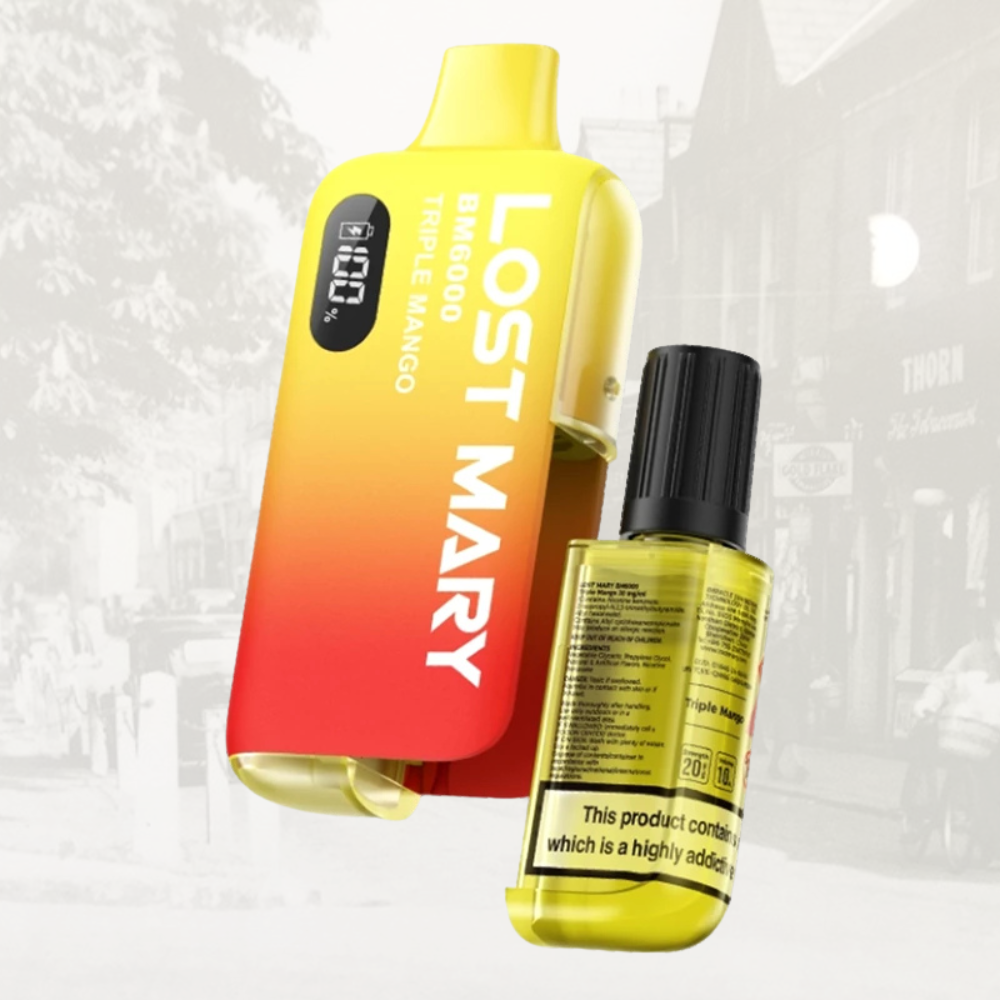 Lost Mary BM6000 Prefilled Vape Kit – Triple Mango