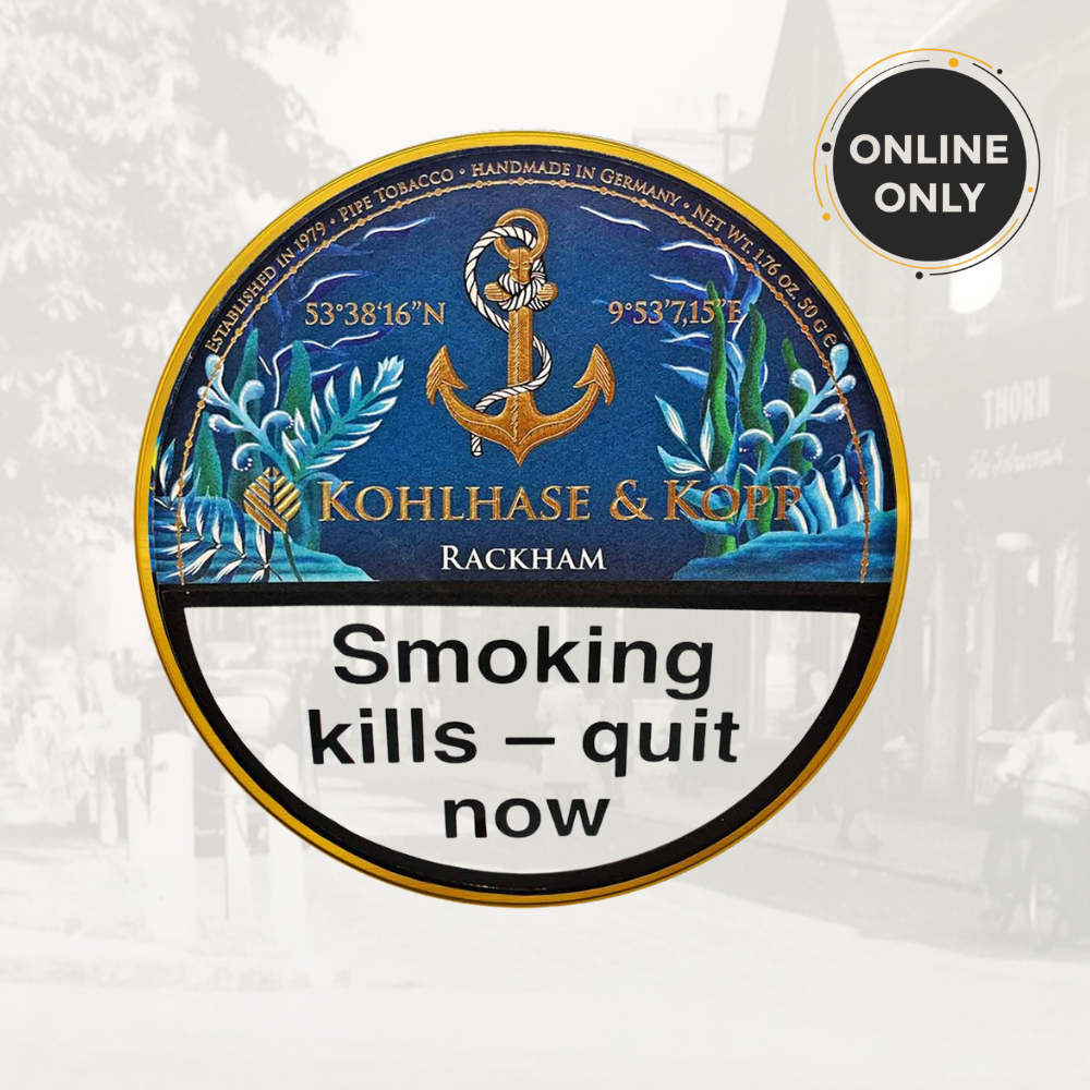 Caribbean Blue Rackham Pipe Tobacco by Kohlhase & Kopp - 5 x 50g
