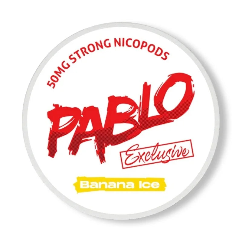 PABLO Banana Ice Nicotine Pouches – 30mg