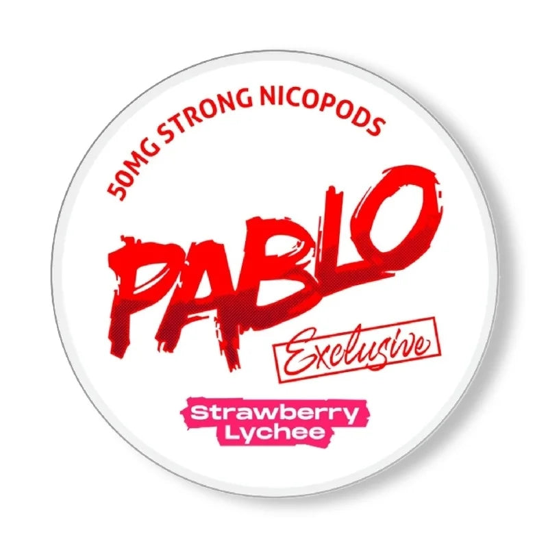 PABLO Strawberry Lychee Nicotine Pouches – 30mg